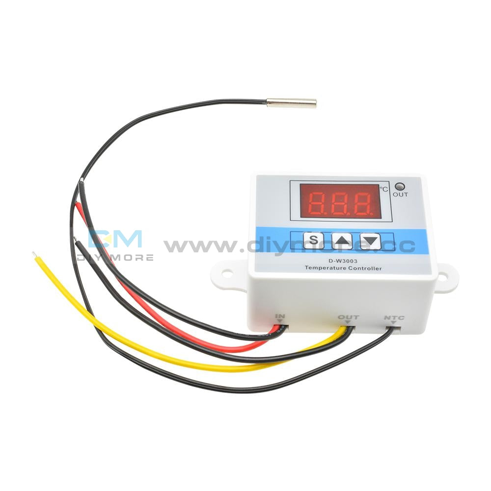 W3003 Dc 12V Led Digital Temperature Controller Thermostat For Incubator Box Thermoregulator Heating