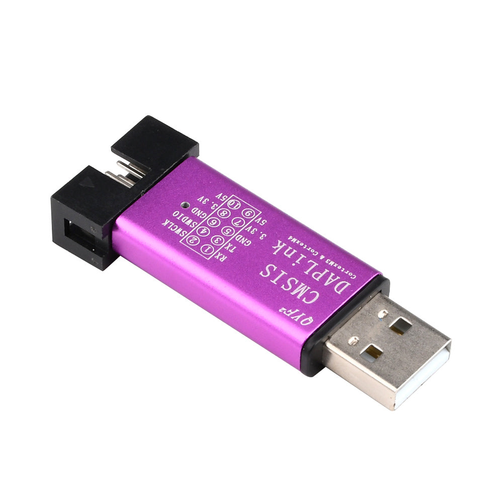 DAPLink Emulator Burner Downloader USB-to-Serial HID Support MDK IAR w/ Line(Random Color)