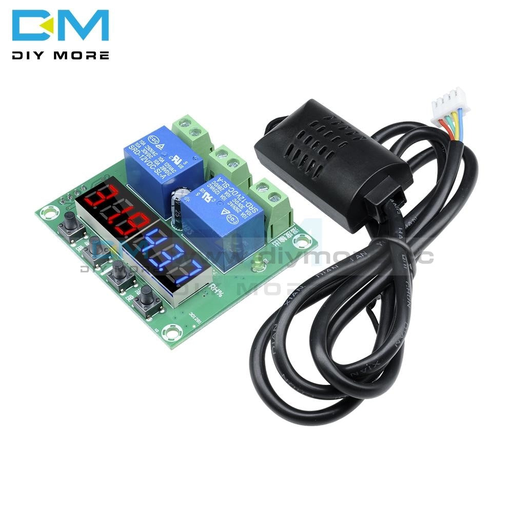 Xh M452 Dc 12V Led Digital Display Temperature Humidity Thermostat Controller Board Module