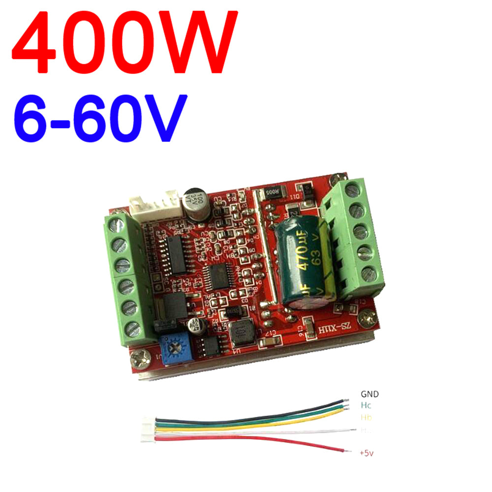 400W BLDC Motor Controller – PWM-Steuerung Für 3-Phasen Bürstenlose Motoren Von 6V Bis 60V