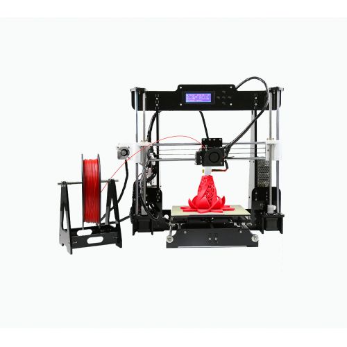 Anet A8 3D Printer 220V 110V 250W Aluminum PCB Acrylic Frame High Presicion LCD Display with buttons Easy Assemble