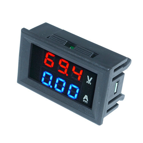 3PCS Dual LED 100V 10A Ammeter Voltmeter Amp Volt Meter Digital Display