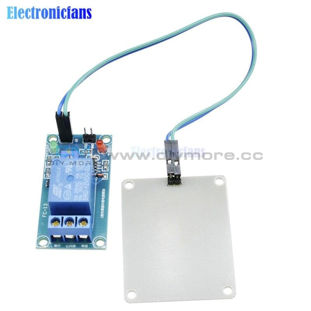 Diymore 12V Raindrops Controller Module Rain Sensor Relay For Arduino Foliar Moisture M35 Monitor