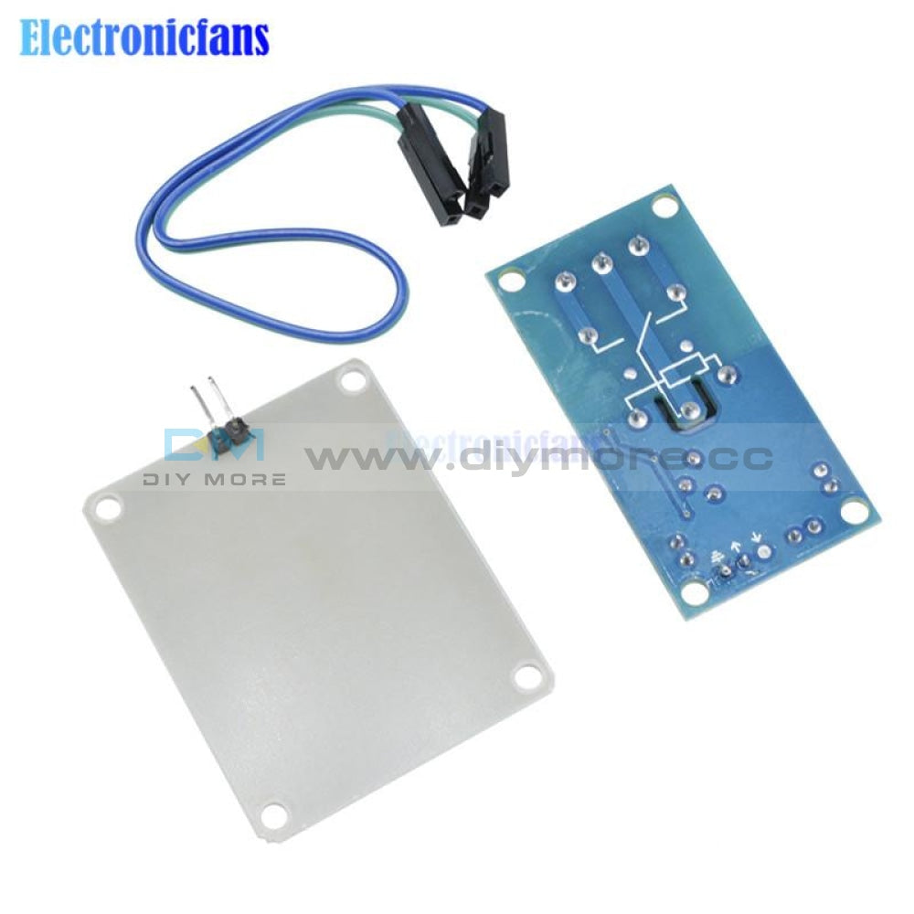 Diymore 12V Raindrops Controller Module Rain Sensor Relay For Arduino Foliar Moisture M35 Monitor