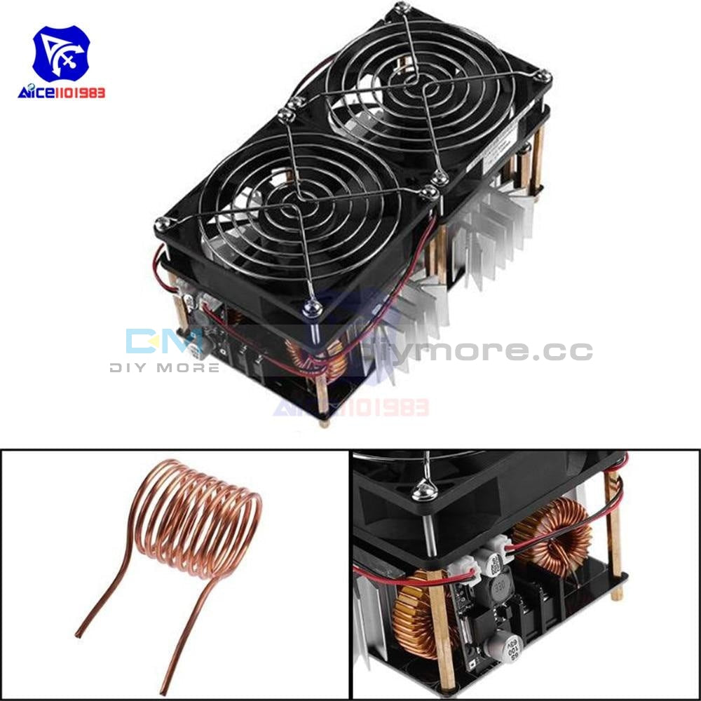 Diymore 1800W Zvs High Frequency Induction Heating Pcb Board Voltage Inverter Power Supply Flyback