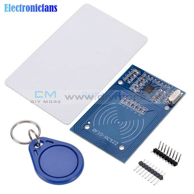 Diymore 5Pcs Mfrc 522 Rc522 Rfid Rf Ic Module S50 Spi Writer Reader Sensor Card Kits 3.3V Dc