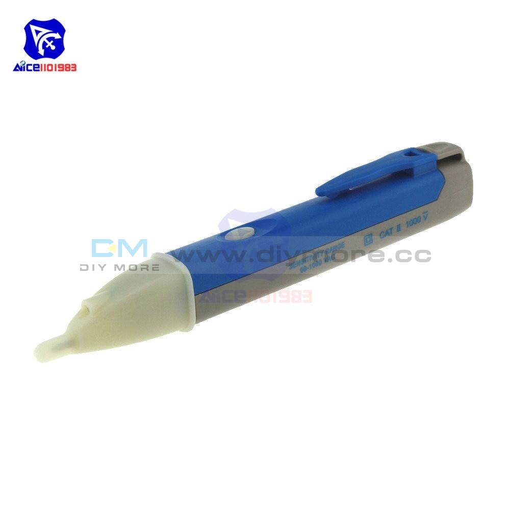 Diymore Ac Electric Test Pencil Voltage Power Detector Tester Non Contact Pen Stick 90 1000V Led