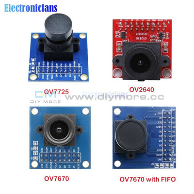 Diymore Camera Module Ov7670 Ov7725 Ov2640 With Fifo Cam Image Sensor Stm32 Supports Vga Cif Jpeg