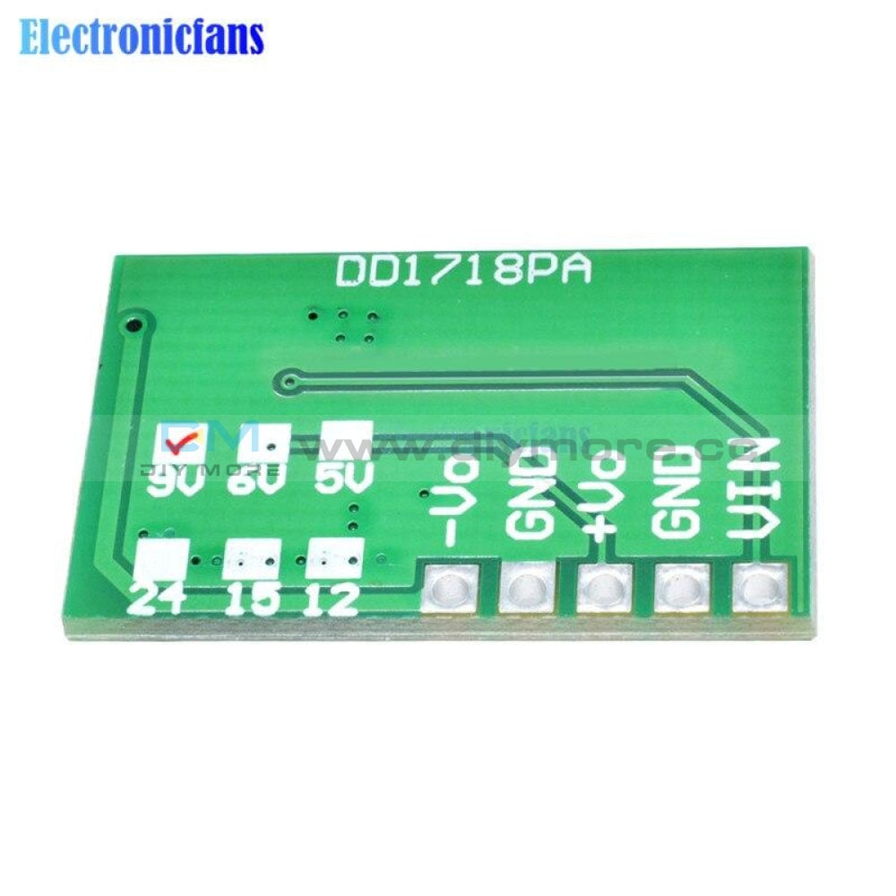 Diymore Dc Step Up Boost Converter 3 18V To 5V/6V/9V/12V/15V/24V Positive Negative Battery Charger