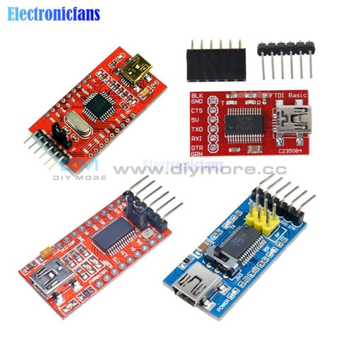 Diymore Ft232Rl Ft232 Ftdi Usb 3.3V 5.5V To Ttl Serial Adapter Module Mini Port For Arduino Pro Mini