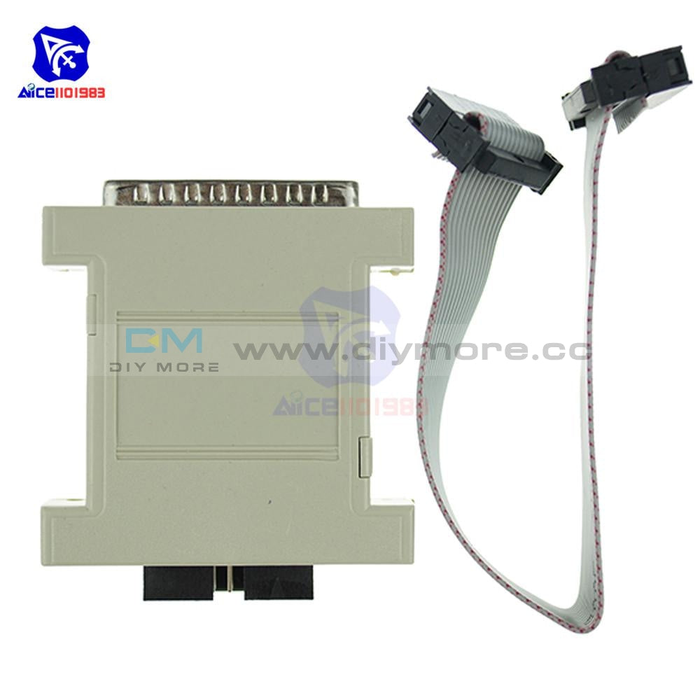 Diymore Msp430 Programmer Parallel Debugger Jtag Emulator Female Adapter Download Cable Wire Tools