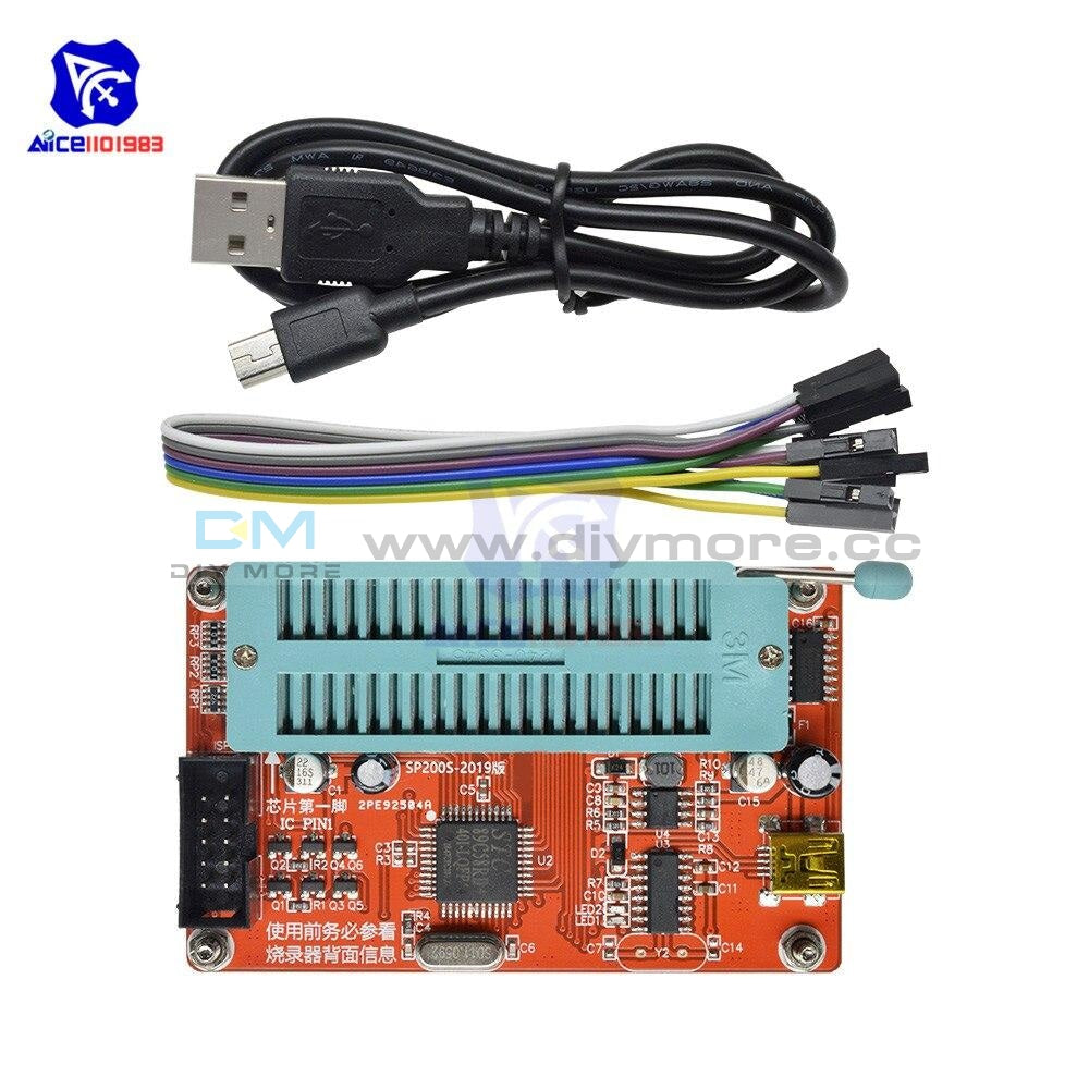 Diymore Microcontroller 24** 93** Series Eeprom Programmer Burner Memory Chip Sp200S /w Mini Usb