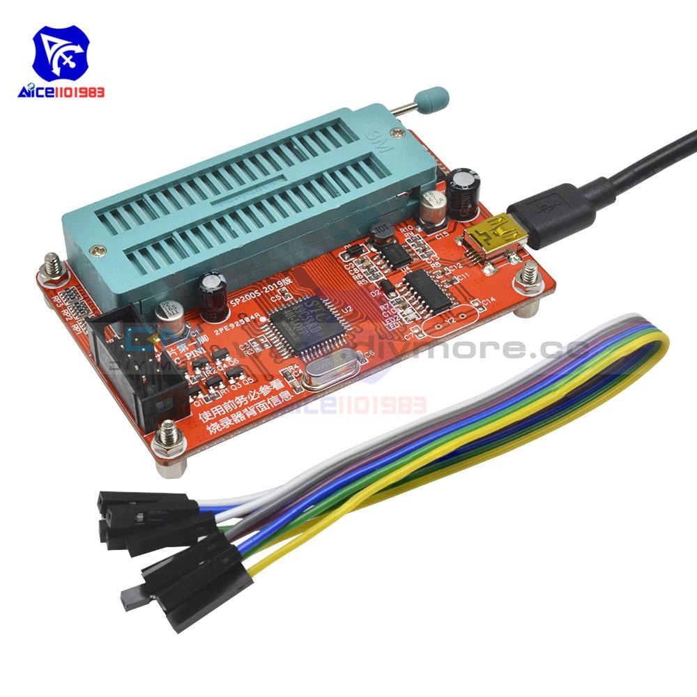 Diymore Microcontroller 24** 93** Series Eeprom Programmer Burner Memory Chip Sp200S /w Mini Usb