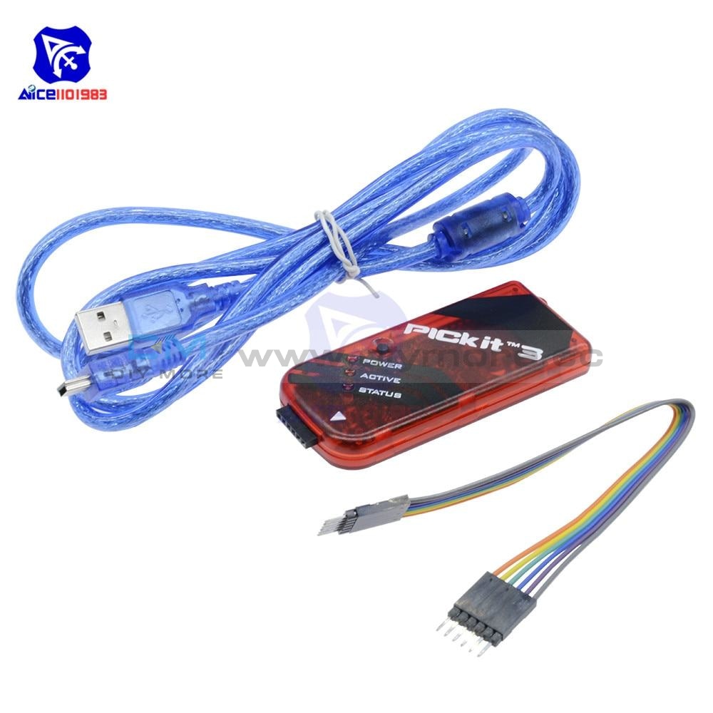 diymore PICkit3 Electronic Chips Emulator MPLAB PICkit 3 PIC Microcont ...