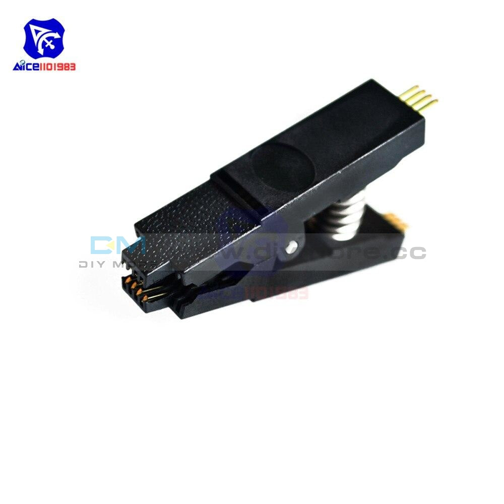 Diymore Soic8 Sop8 Test Flash Chips Ic Socket Adapter Bios/24/25/93 For Eeprom 93Cxx/25Cxx/24Cxx In