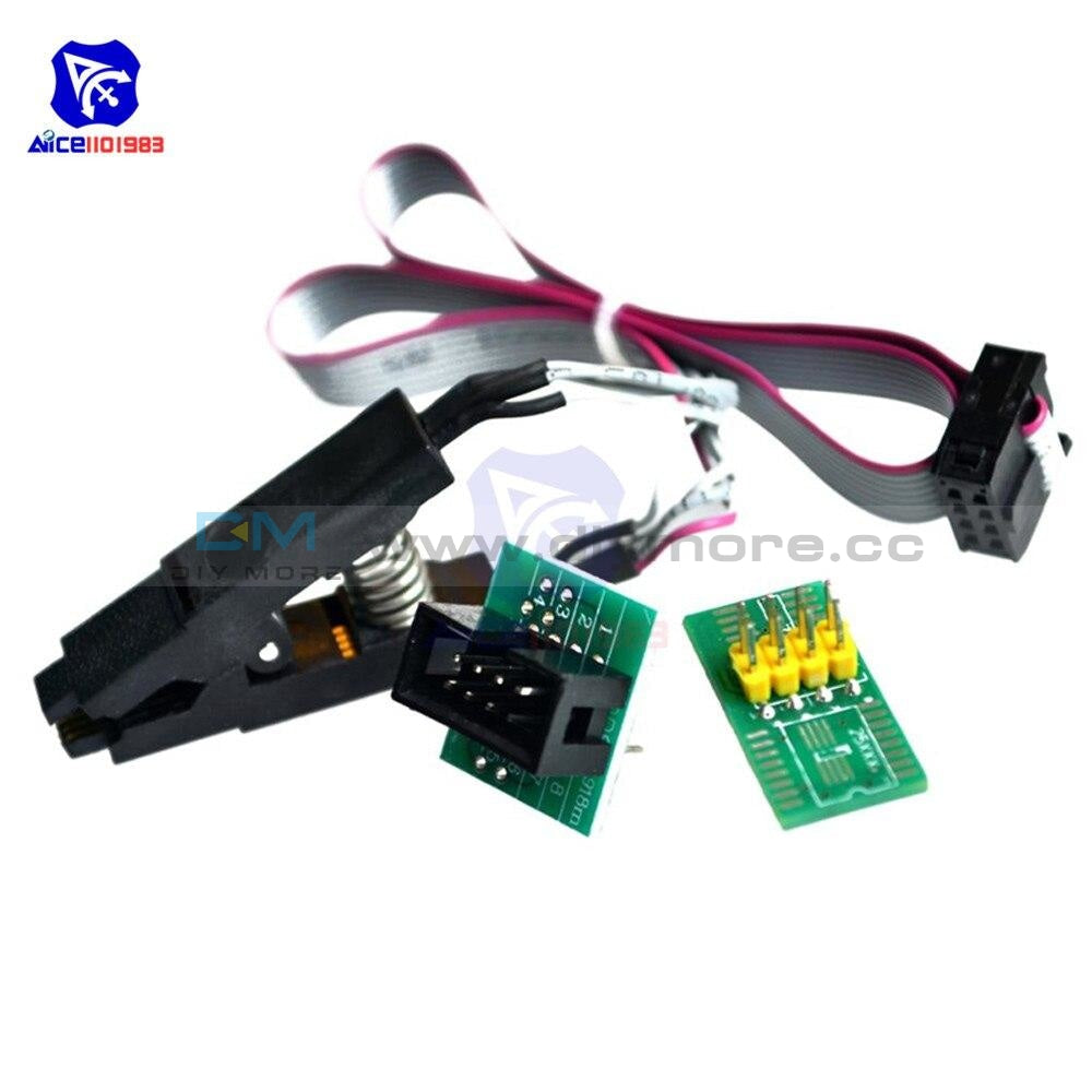 HiLetgo SOIC8 SOP8 Flash Chip IC Test Clip IC Programming Socket - Foto 10