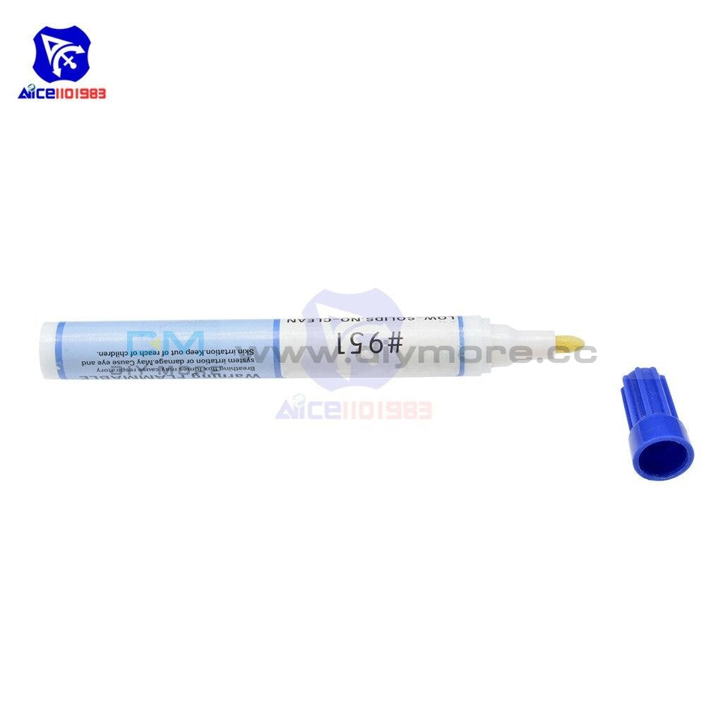 Diymore Soldering Pen 951 Low Solids Non Clean Welding Rosin Flux 10Ml For Diy Solar Cell Solder