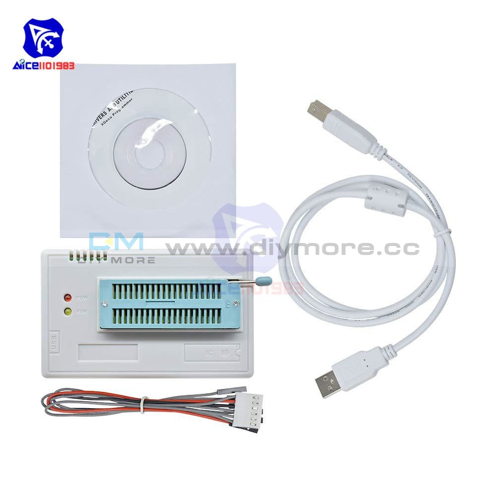 Diymore Tl866Ii Plus Programmer Ttl866Cs Usb Eprom Eeprom Flash Bios For 15000+Ic Spi Nand Mcu Pic
