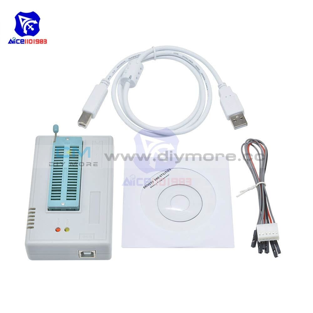 Diymore Tl866Ii Plus Programmer Ttl866Cs Usb Eprom Eeprom Flash Bios For 15000+Ic Spi Nand Mcu Pic
