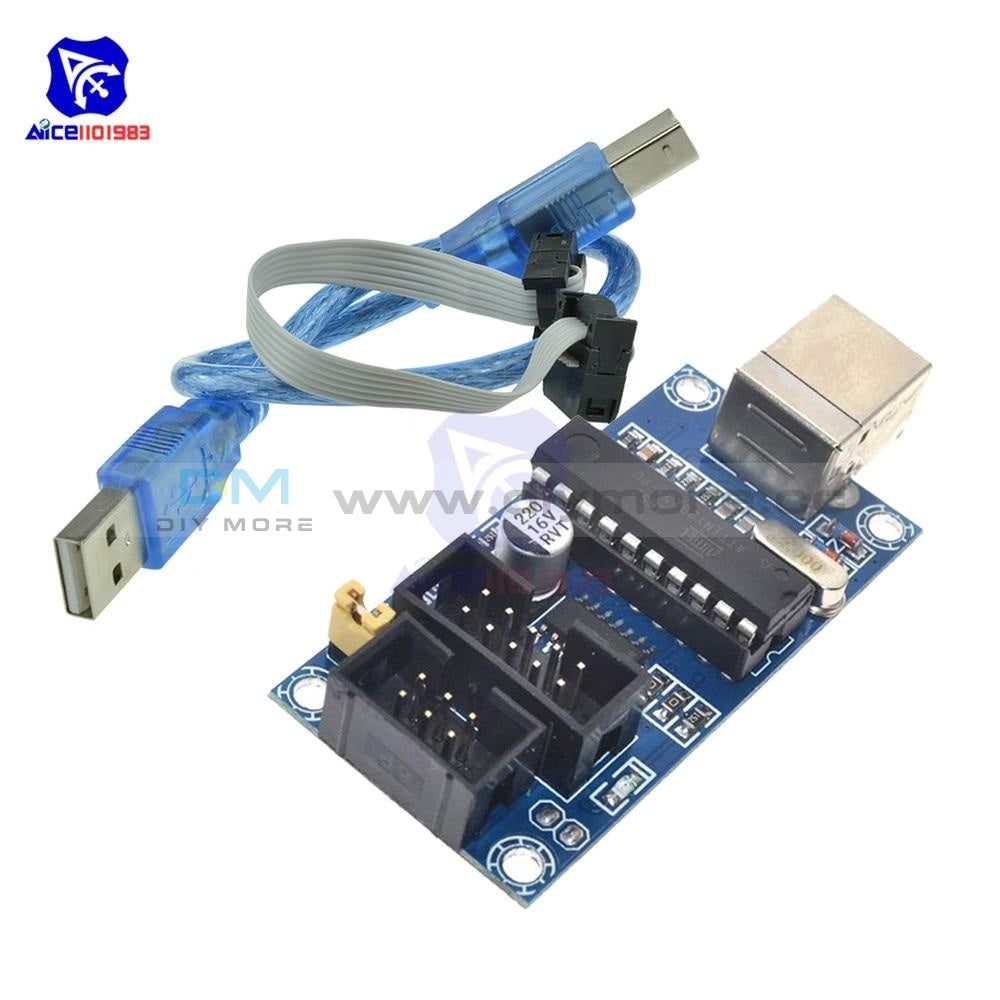 1PCS USBTiny USBtinyISP AVR ISP Programmer Bootloader Meag2560 UNO R3 ...