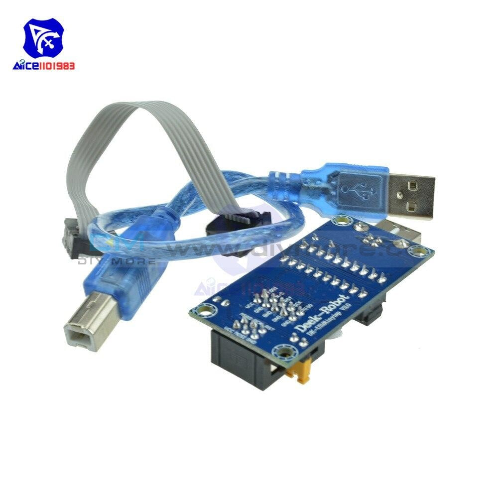 Diymore Usbtinyisp Usbtiny Avr Isp Programmer 6/10 Pin Bootloader For Arduino Meag2560 Uno R3 Tools