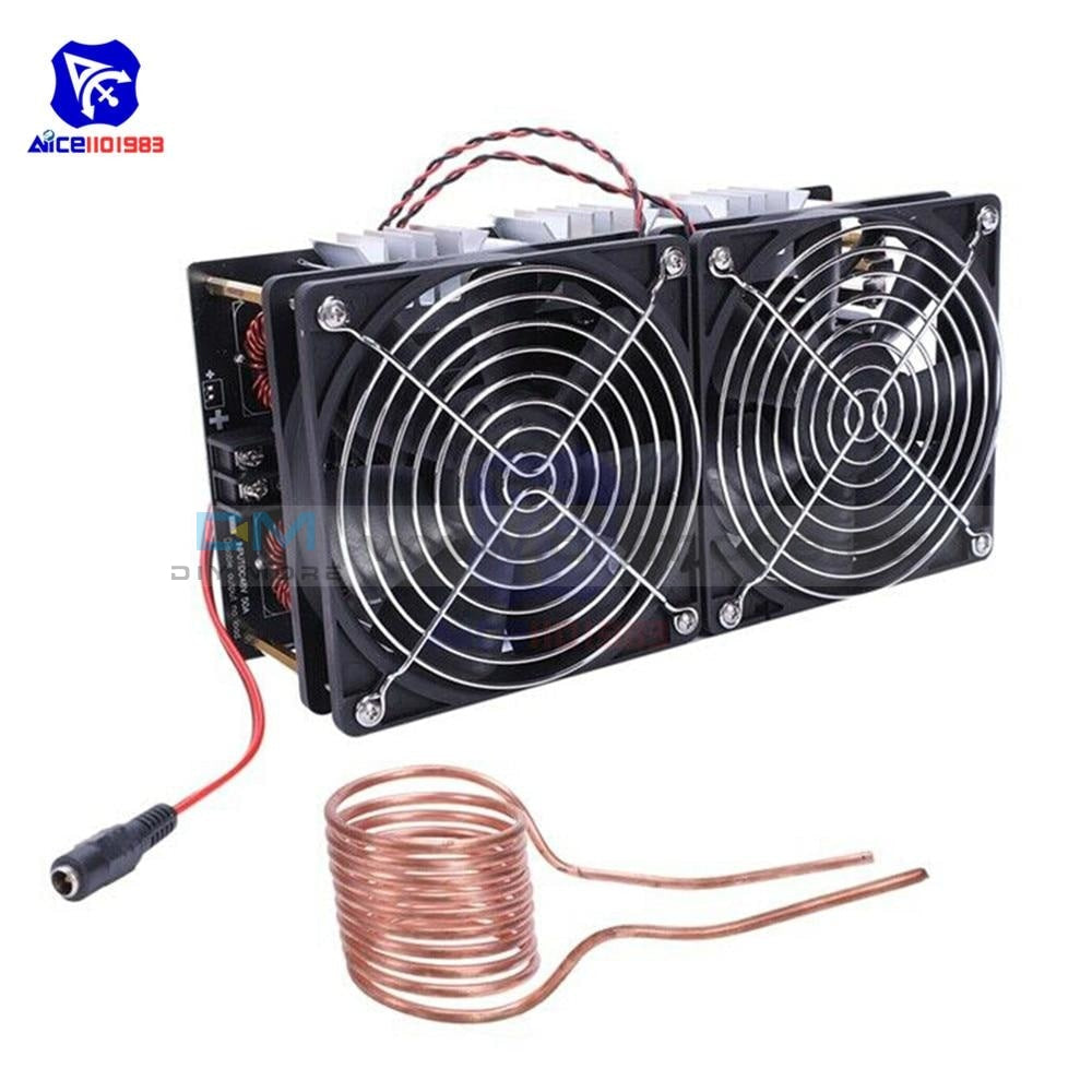 Diymore Zvs 12V 48V 2500W High Frequency Induction Heating Pcb Board Voltage Inverter Flyback Driver