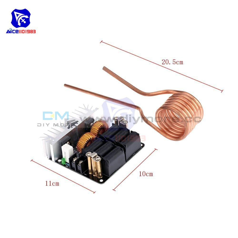 Diymore Zvs Dc 12 48V 20A 1000W Heating Module Low Voltage Induction Board With Tesla Coil Tools