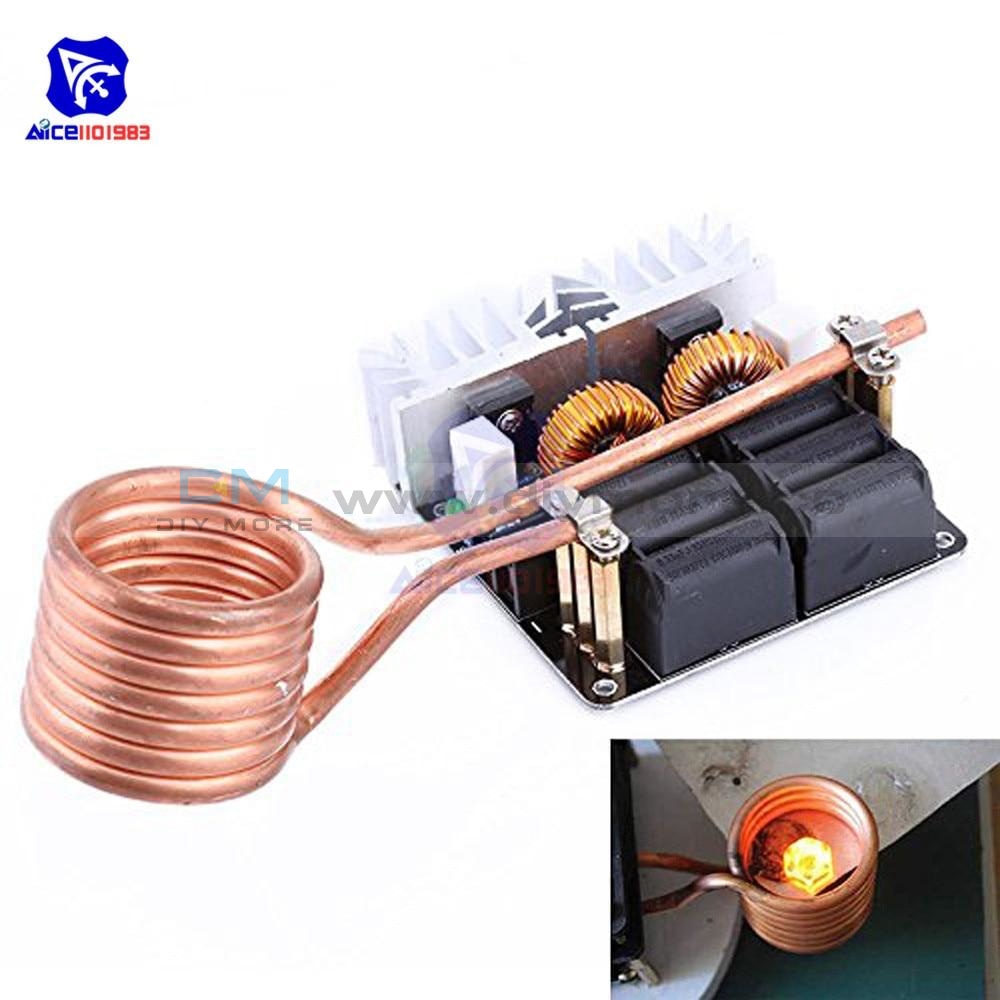 Diymore Zvs Dc 12 48V 20A 1000W Heating Module Low Voltage Induction Board With Tesla Coil Tools