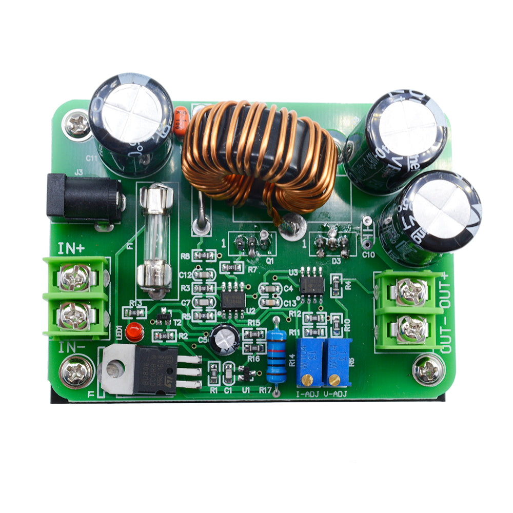 Apoesar 600W High Power DC to DC Boost Converter DC 12-60V to 12-80V Boost  Module Board Step-up Transformer