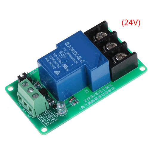 5V/12V/24V Relay Module 1 Channel 30A With Optocoupler Isolation Module Trigger