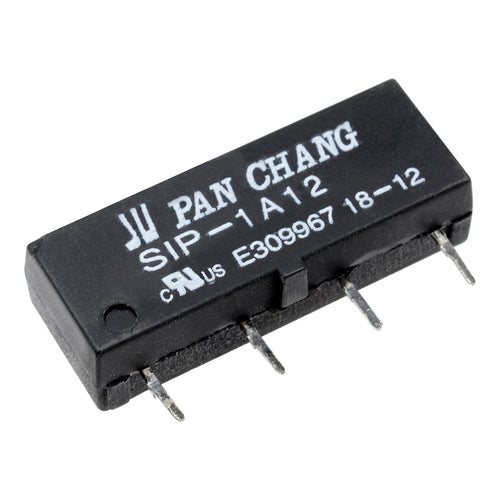 5PCS SIP-1A12 12V Relay Reed Switch Relay 4PIN for PAN CHANG Relay