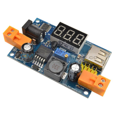 Lm2596 Dc-Dc Buck Converter Step-Down Power Module+Led Voltmeter Output 1.25-37V Step Down Module