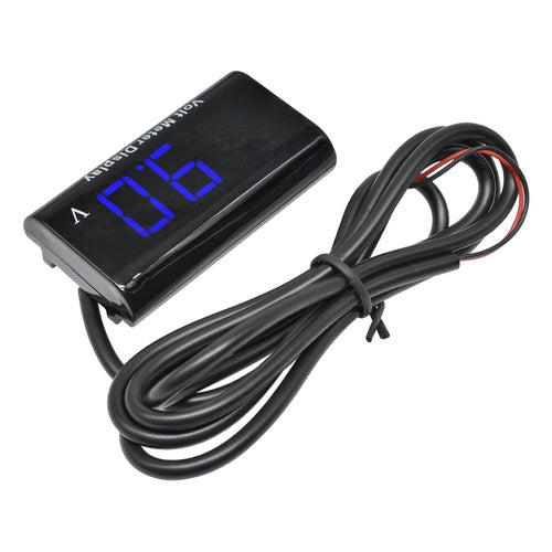 0.56" IPX6 Waterproof Voltmeter 3-18V LED Digital Volt Meter For Car Motorbike