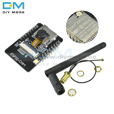 Ov2640 Esp32-Cam Bluetooth Module Camera Development Board Esp32 Ov7670 +2.4G Wireless Sma Antenna