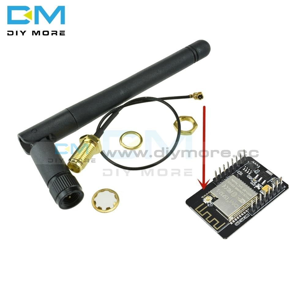 Ov2640 Esp32-Cam Bluetooth Module Camera Development Board Esp32 Ov7670 +2.4G Wireless Sma Antenna