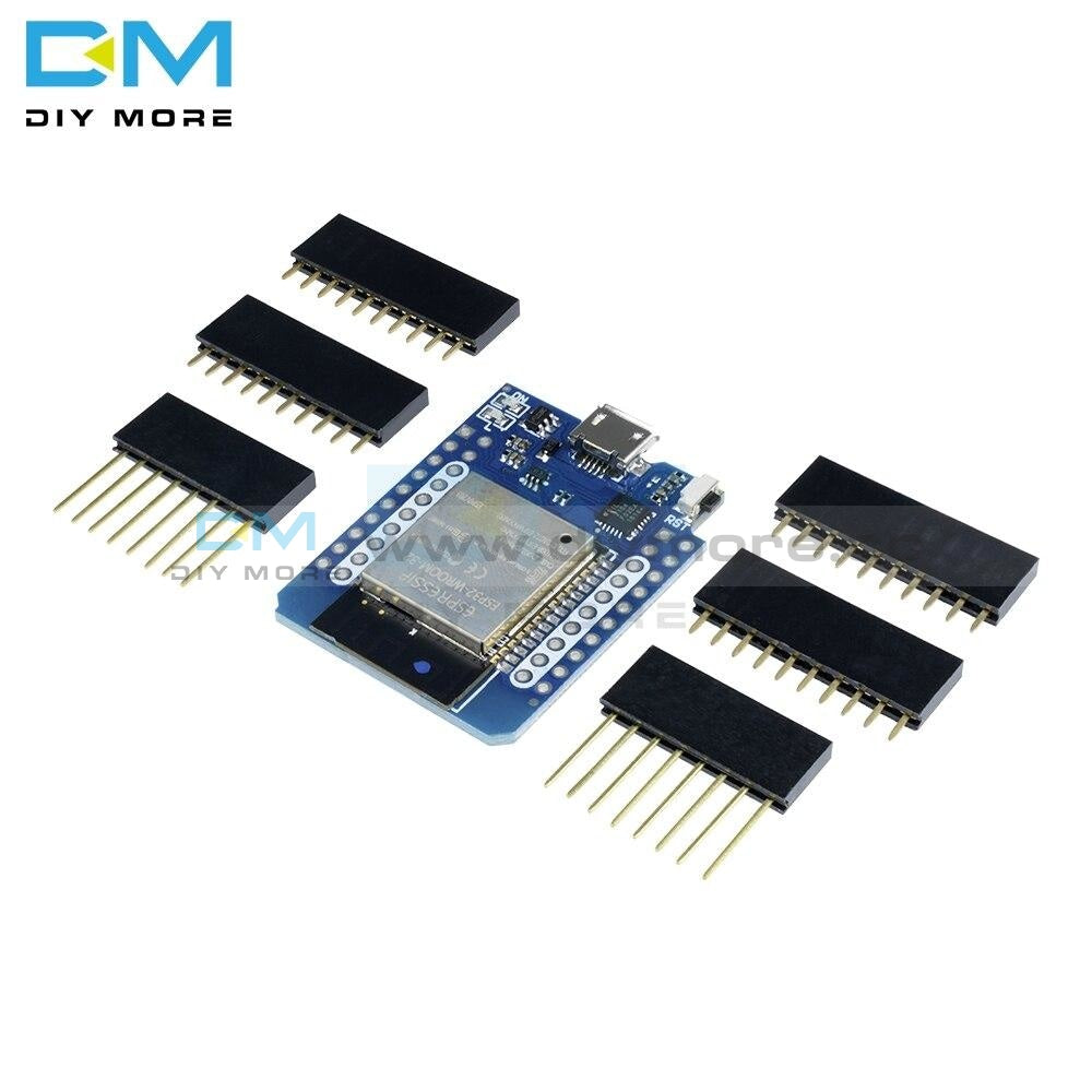 AZDelivery D1 Mini NodeMCU ESP32 ESP-WROOM-32 WLAN WiFi Bluetooth IoT Development Board 5V Compatible With Arduino Including E-Book! (Pack Of 3 - Foto 8