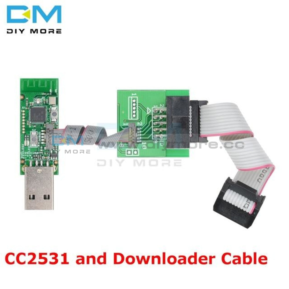 Cc Debugger Cc2531 Zigbee Cc2540 Sniffer Wireless Bluetooth 4.0 Dongle Capture Board Usb Programmer