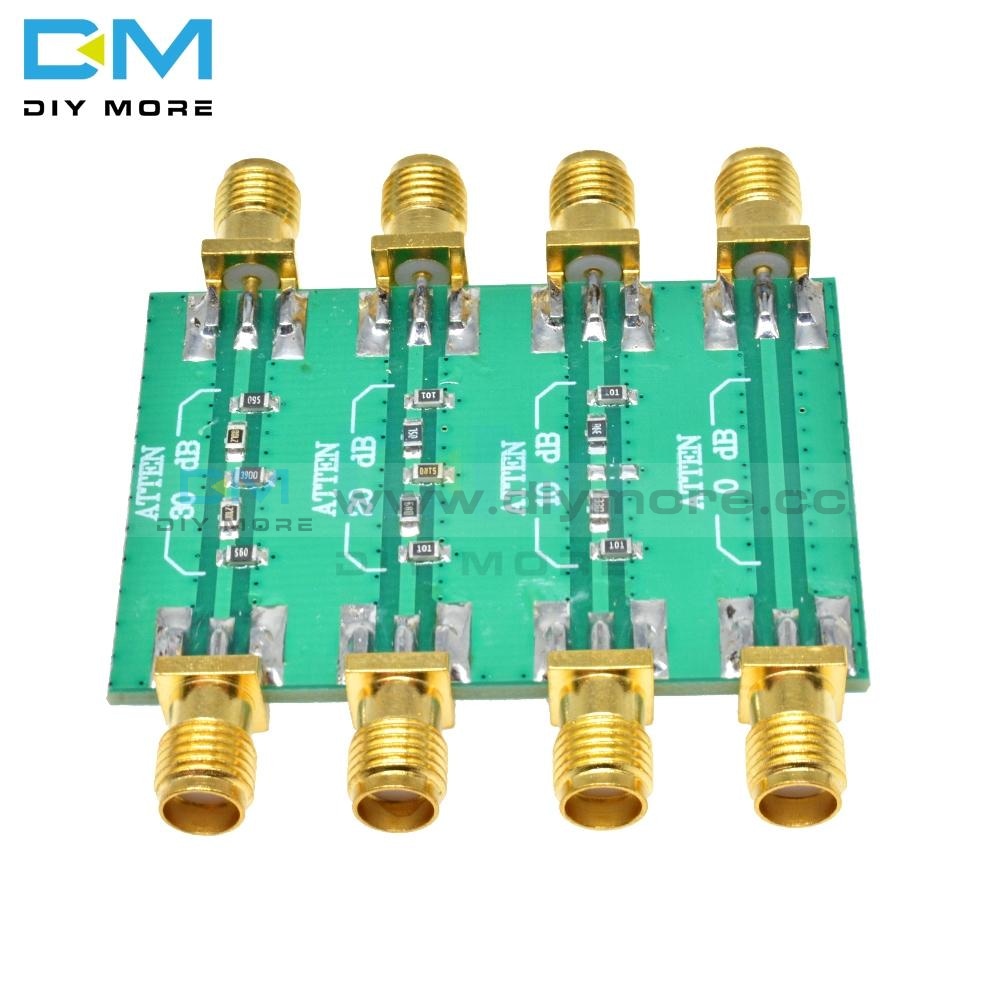 Dc 4.0Ghz 23Dbm 200Mw Rf Fixed Attenuator Module Sma Double Female Head 0Db 10Db 20Db 30Db Amplifier