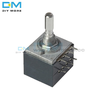 100K Alps Rotary Potentiometer Log Rh2702 Audio Volume Control Pot Stereo W Loudness Function Module