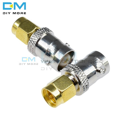 Rf Coax Coaxial Sma Male Plug To Bnc Female M/f Radio Antenna Contor Adapter For Gold-Plated