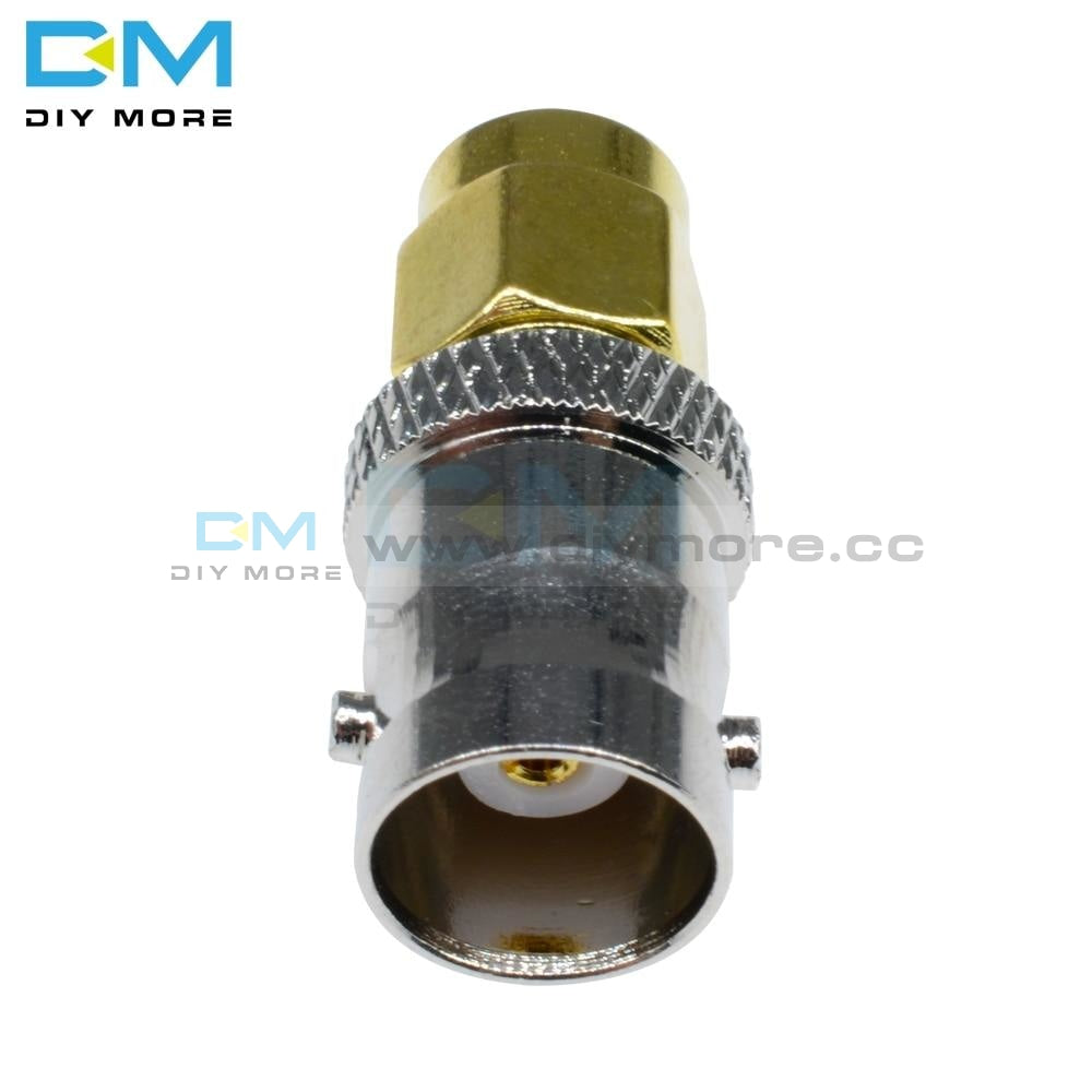 Rf Coax Coaxial Sma Male Plug To Bnc Female M/f Radio Antenna Contor Adapter For Gold-Plated