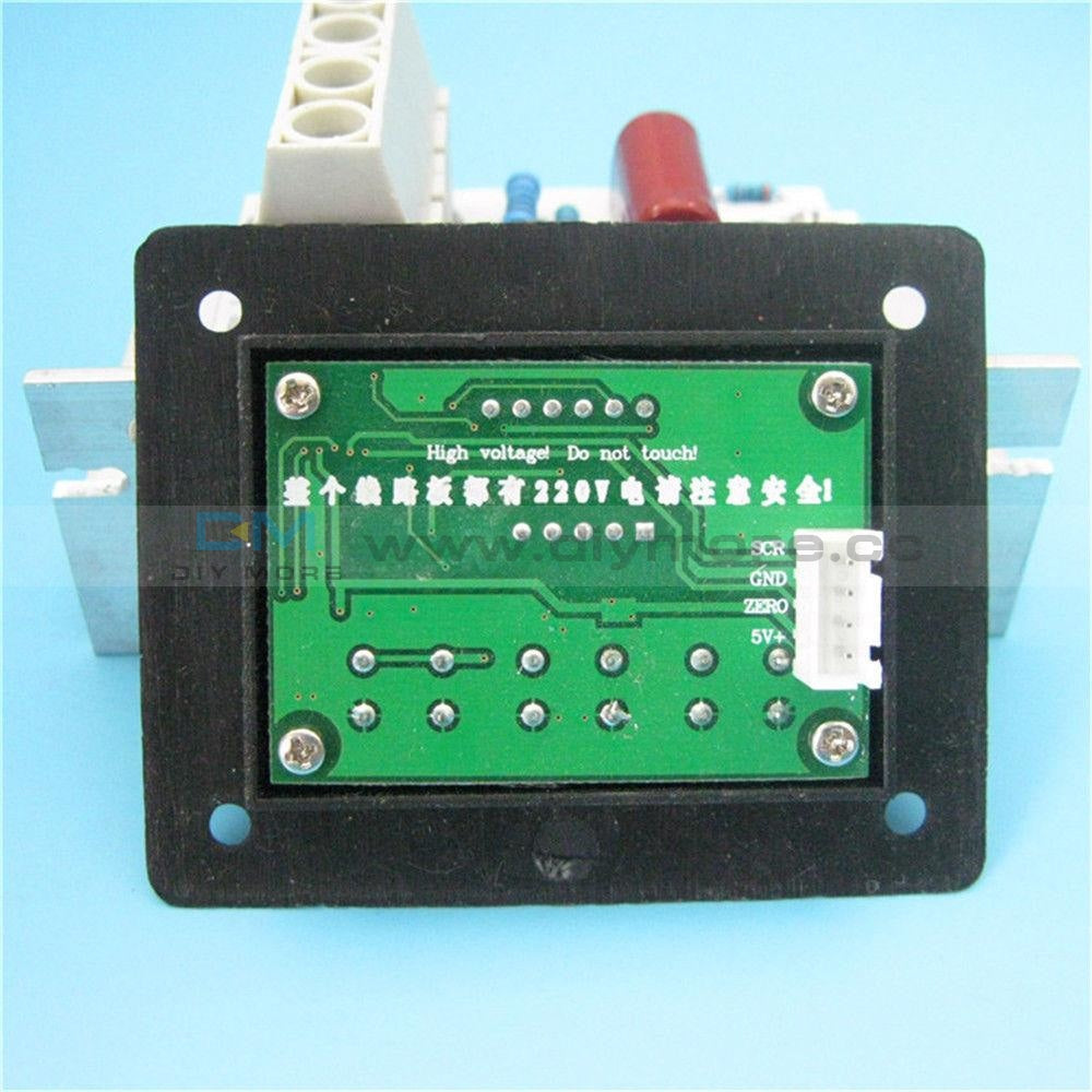 Ac 220V 10000W Digital Voltage Regulator Speed Controller Scr Dimmer Thermostat Motor