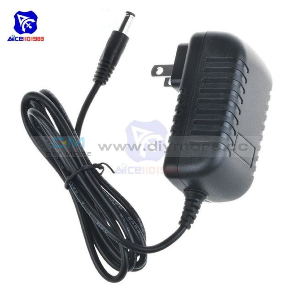 Ac 100 240V 0.5A To Dc 12V 1A/dc 2A Us Plug Power Adapter Transformer 2.1*5.5 Mm Jack Female