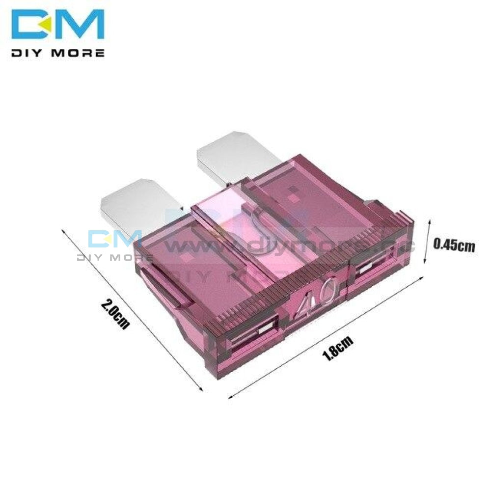 10Pcs 0 32V Medium 12V Car Fuse Holder Adapter 40A Auto Blade 1.9Cm 5A 7.5A 10A 15A 20A 25A 30A 35A