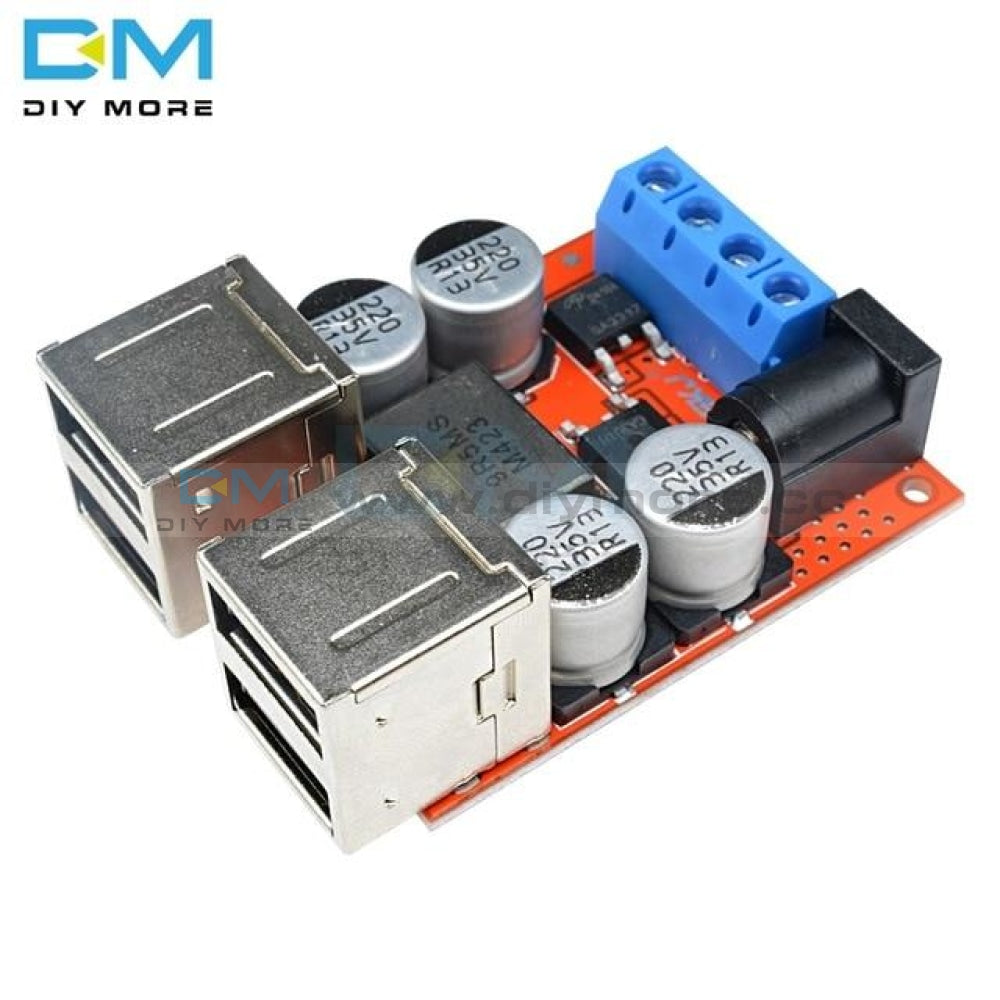 Dc Vehicle Charging Board 8V 35V 5V 8A Power Supply Depressurization Module 2 4 Port Usb Output