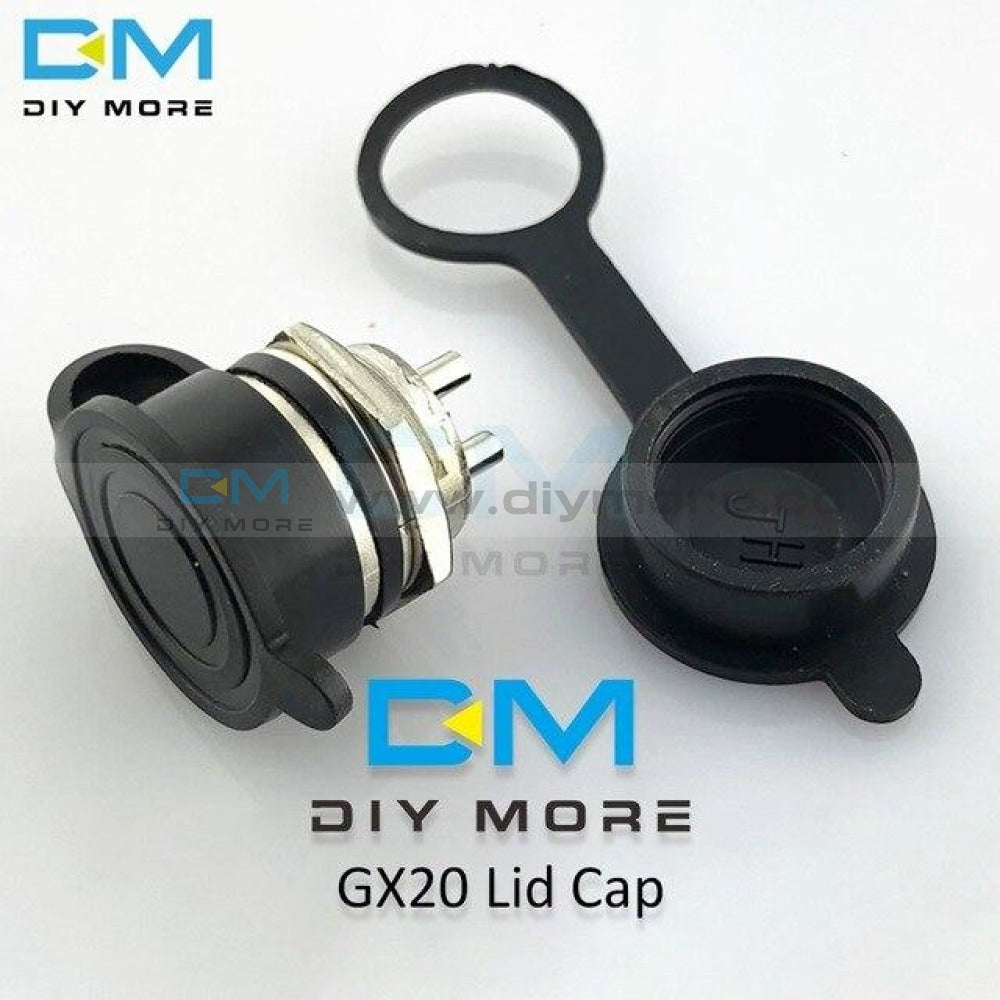 1Pair Male+Female Aviation Connector Socket Gx20 2/3/4/5/6/7/8/9/10/12/14/15Pin 22Mm Screw Plug