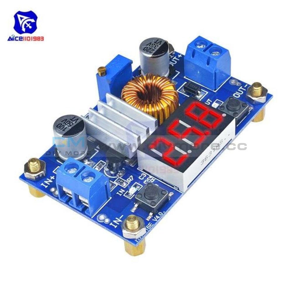 Xl4015 Max 5A 75W Cc/cv Dc 4 38V To 1.25 36V Adjustable Step Down Buck Boost Converter Power Supply