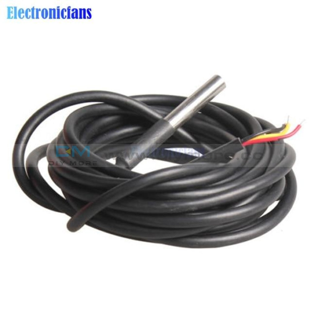 Ds18B20 Stainless Steel Package 1M/2M/2.5M/3M Waterproof Ds18B20 Digital Temperature Probe Ntc