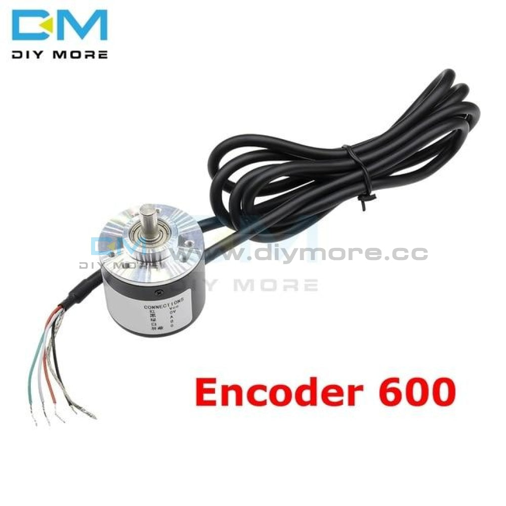 360/600P/r Encoder Dc 5V 24V 360P 600P Incremental Rotary Ab 2 Phases 6Mm Shaft Suit For