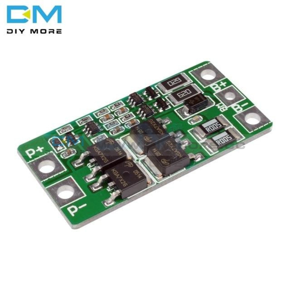 2S 10A 8.4V 7.4V 18650 Lithium Protection Board Bms Pcm Pcb Li Ion Lipo 2 Cell Pack With Balance